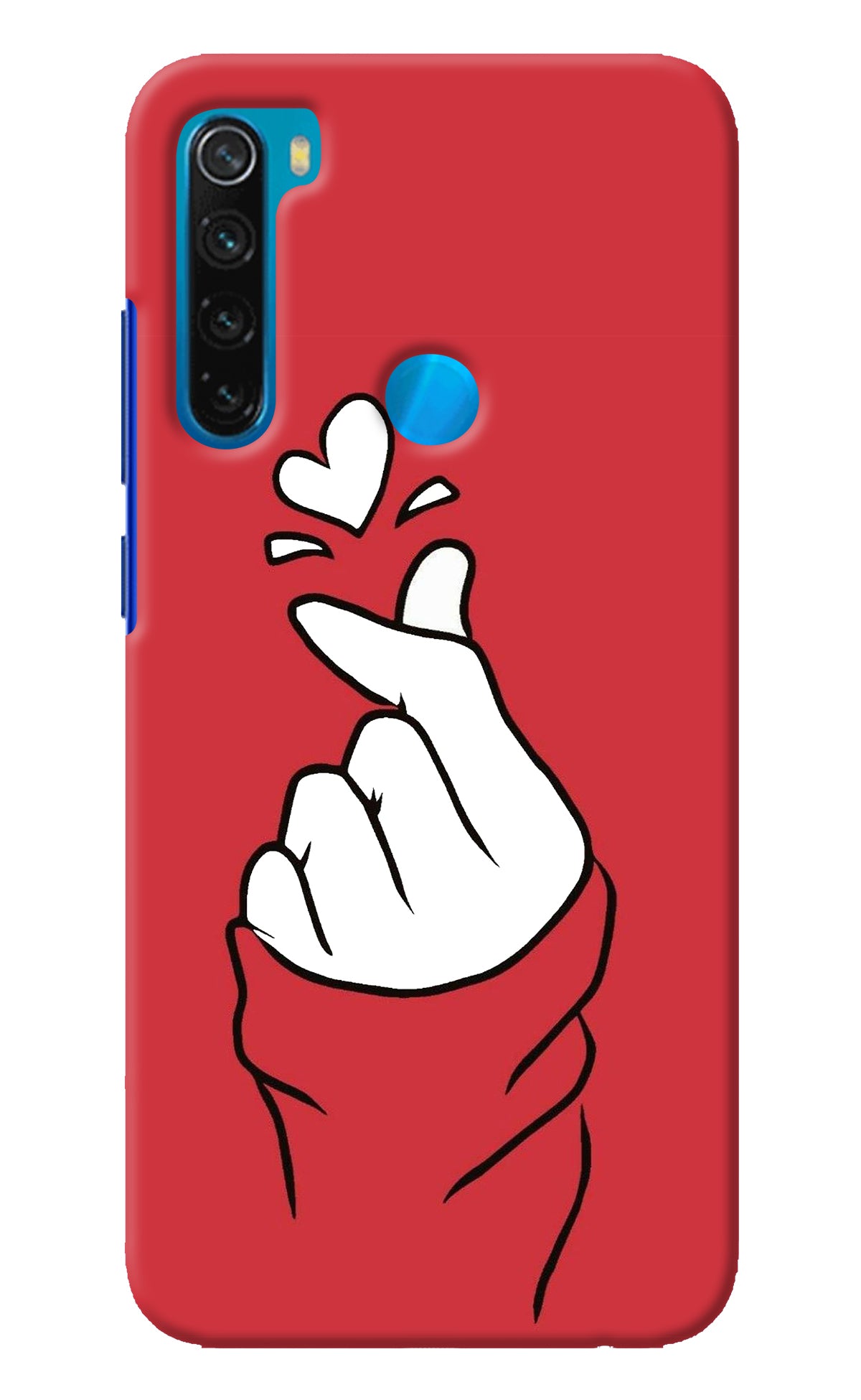 Korean Love Sign Redmi Note 8 Back Cover