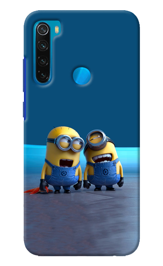Minion Laughing Redmi Note 8 Back Cover