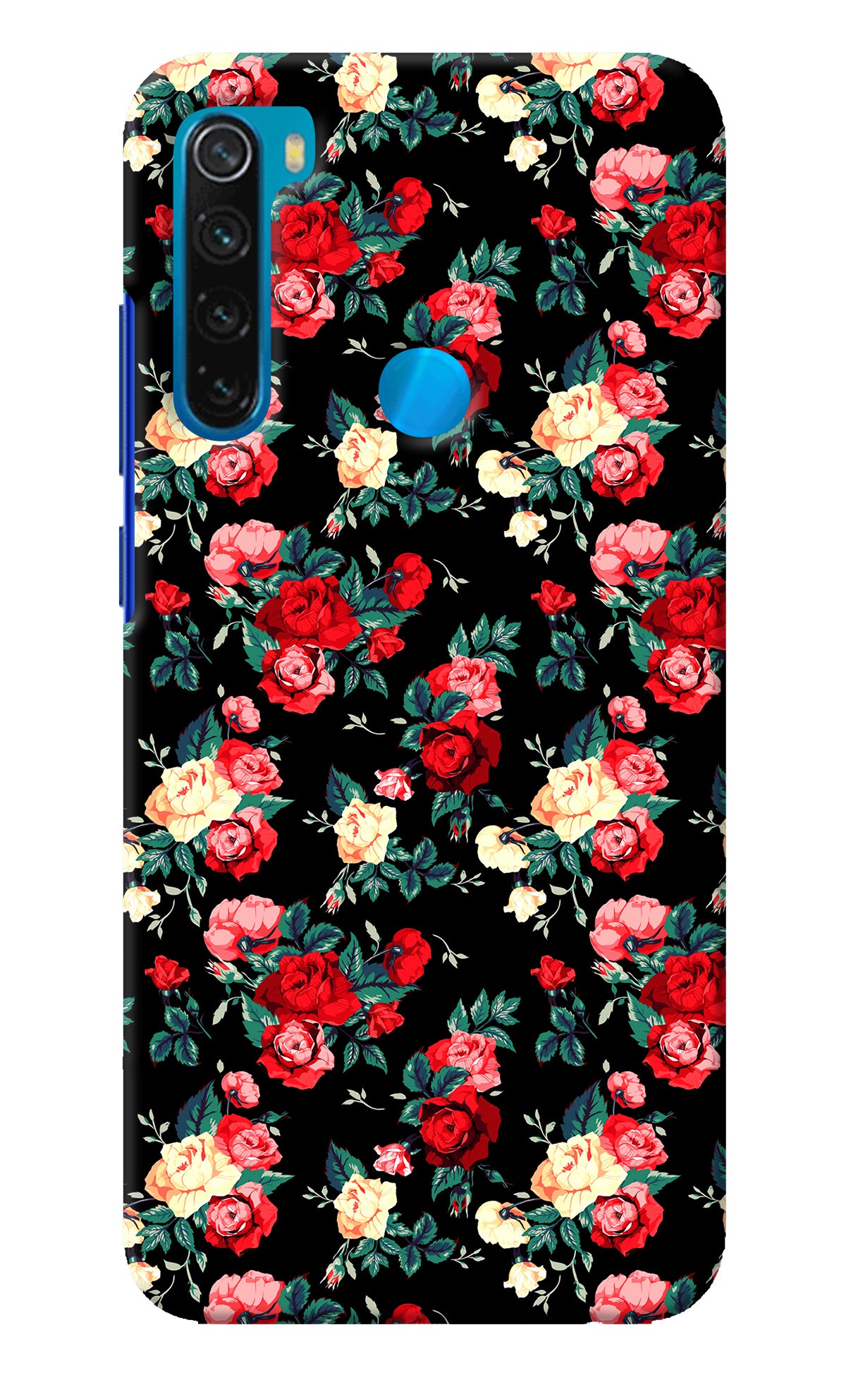 Rose Pattern Redmi Note 8 Back Cover