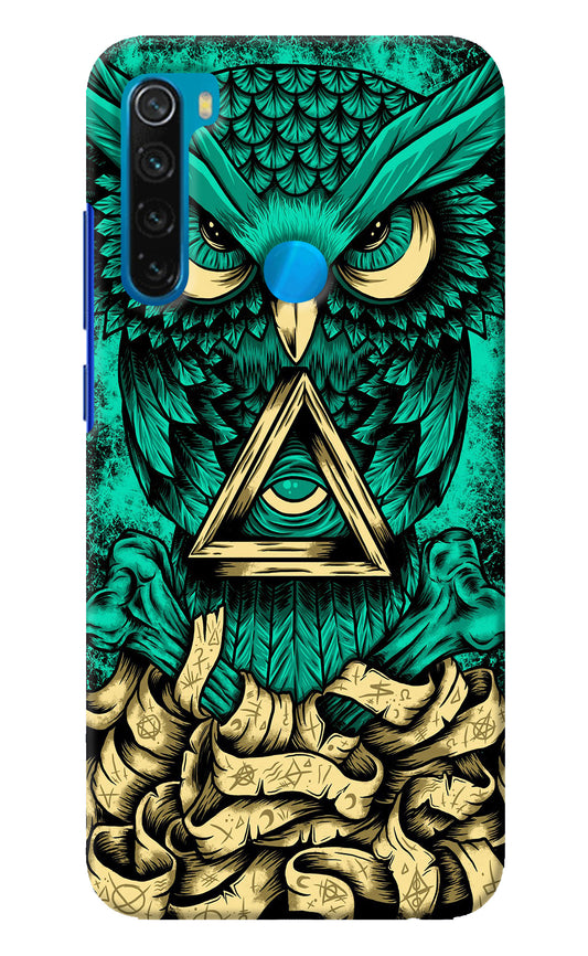 Green Owl Redmi Note 8 Back Cover