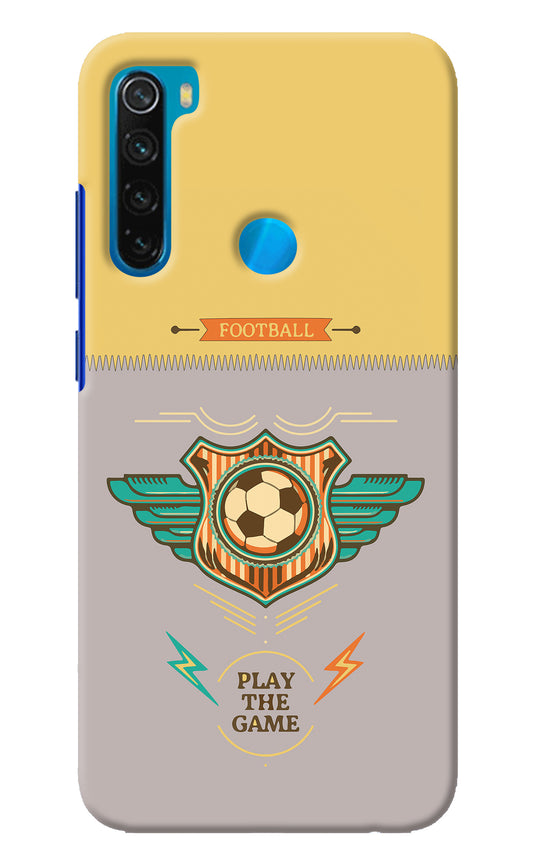 Football Redmi Note 8 Back Cover