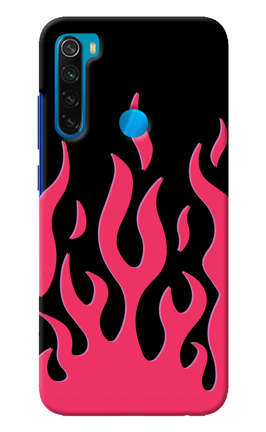 Fire Flames Redmi Note 8 Back Cover