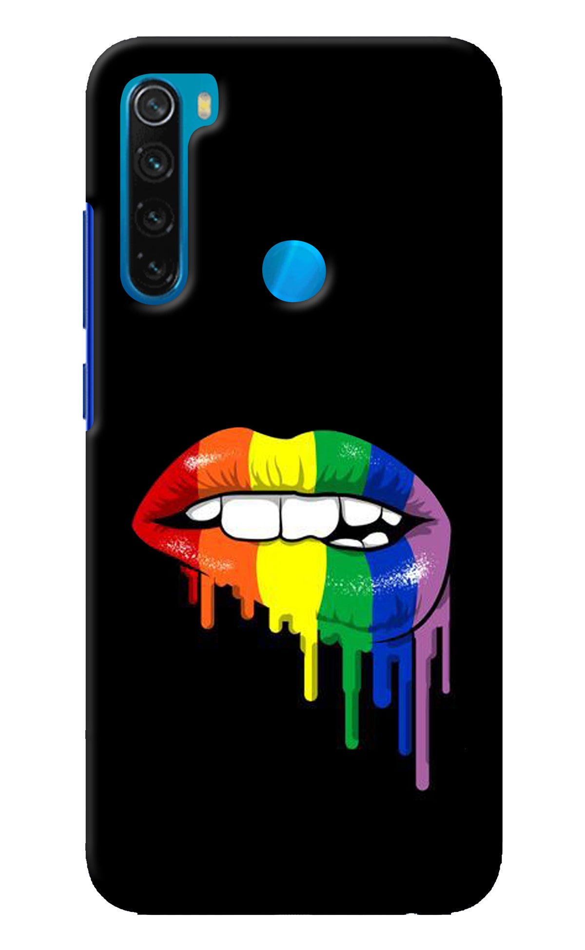 Lips Biting Redmi Note 8 Back Cover