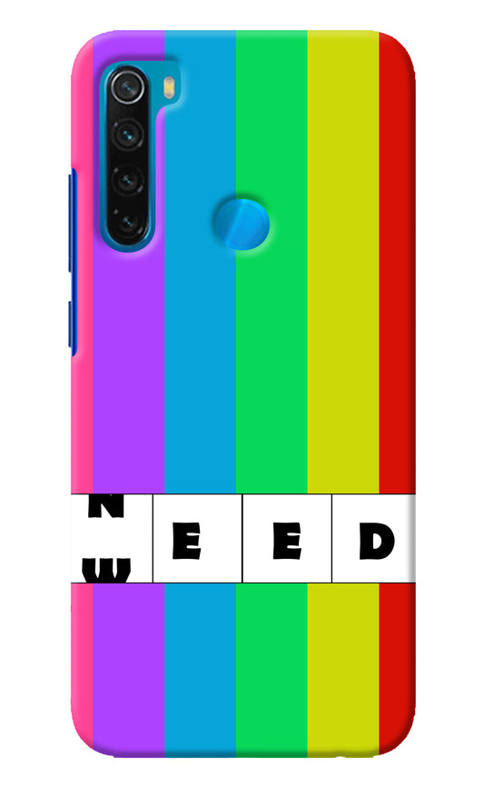Need Weed Redmi Note 8 Back Cover