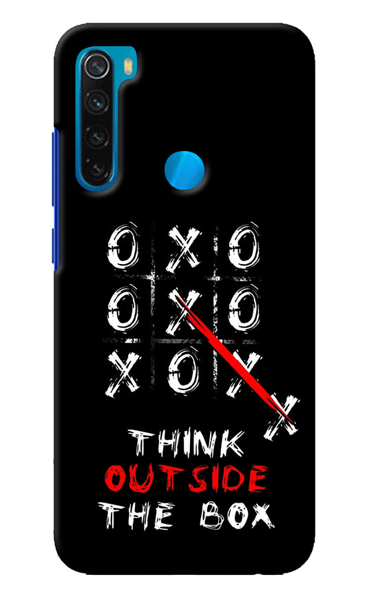 Think out of the BOX Redmi Note 8 Back Cover