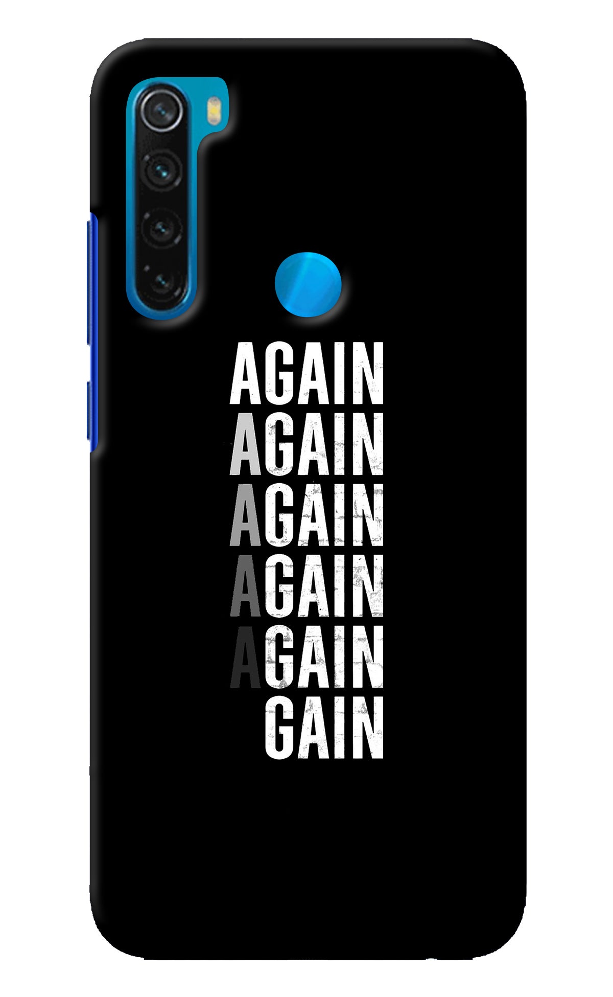 Again Again Gain Redmi Note 8 Back Cover