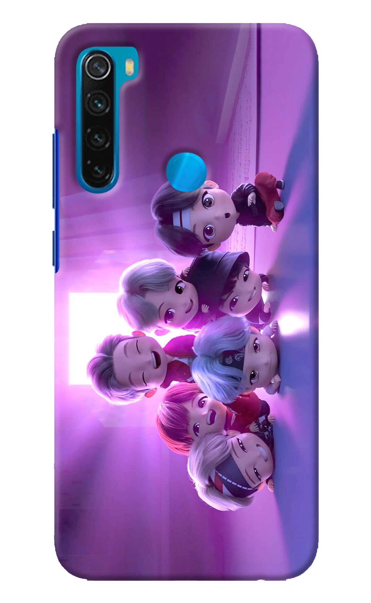 BTS Chibi Redmi Note 8 Back Cover