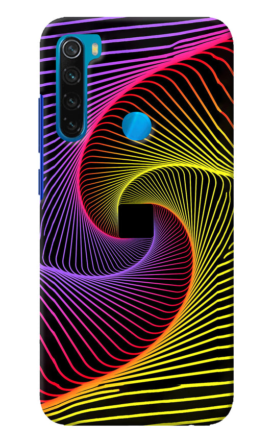 Colorful Strings Redmi Note 8 Back Cover