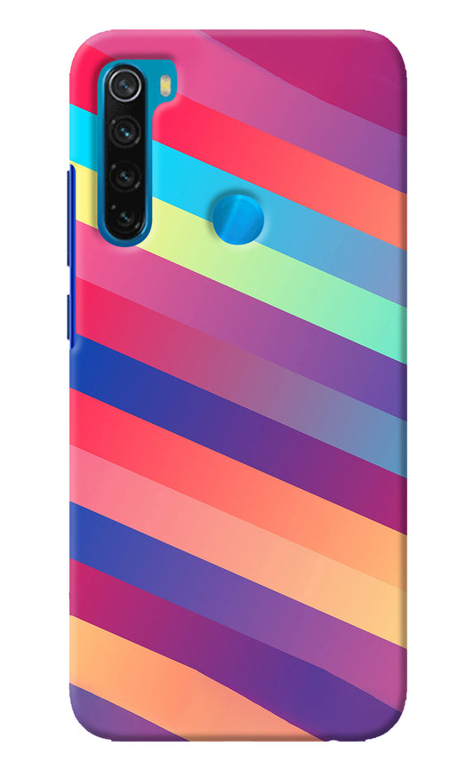 Stripes color Redmi Note 8 Back Cover