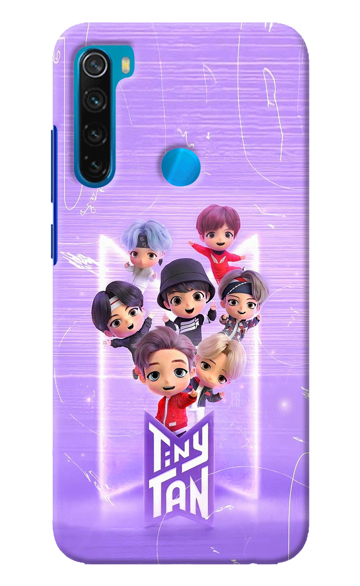 BTS Tiny Tan Redmi Note 8 Back Cover