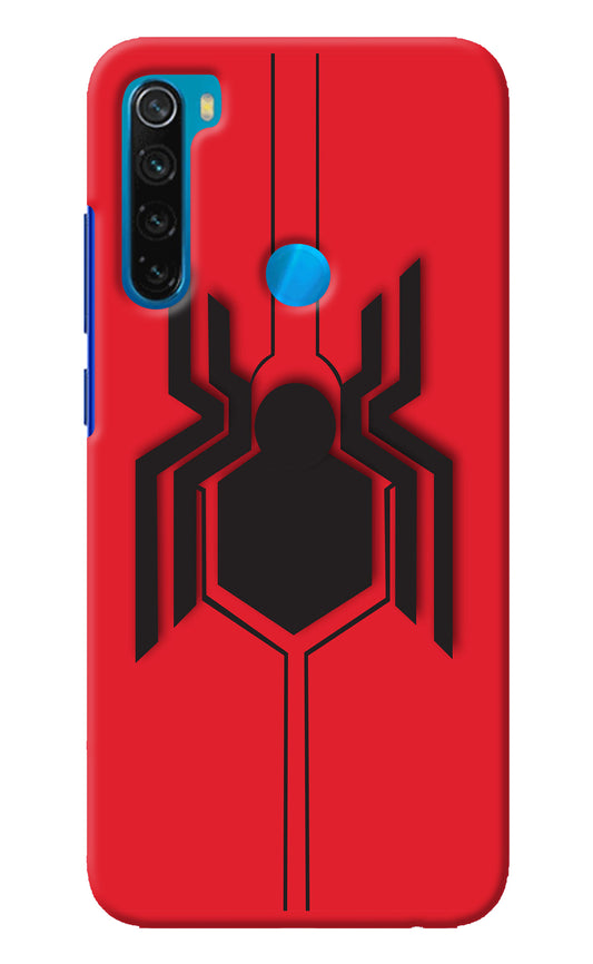 Spider Redmi Note 8 Back Cover