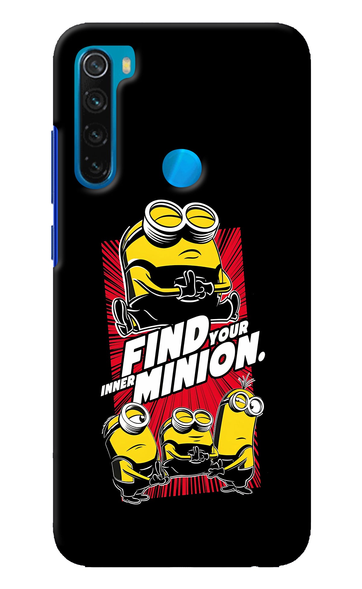 Find your inner Minion Redmi Note 8 Back Cover