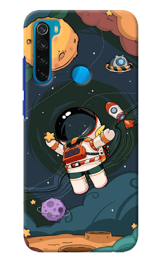 Cartoon Astronaut Redmi Note 8 Back Cover