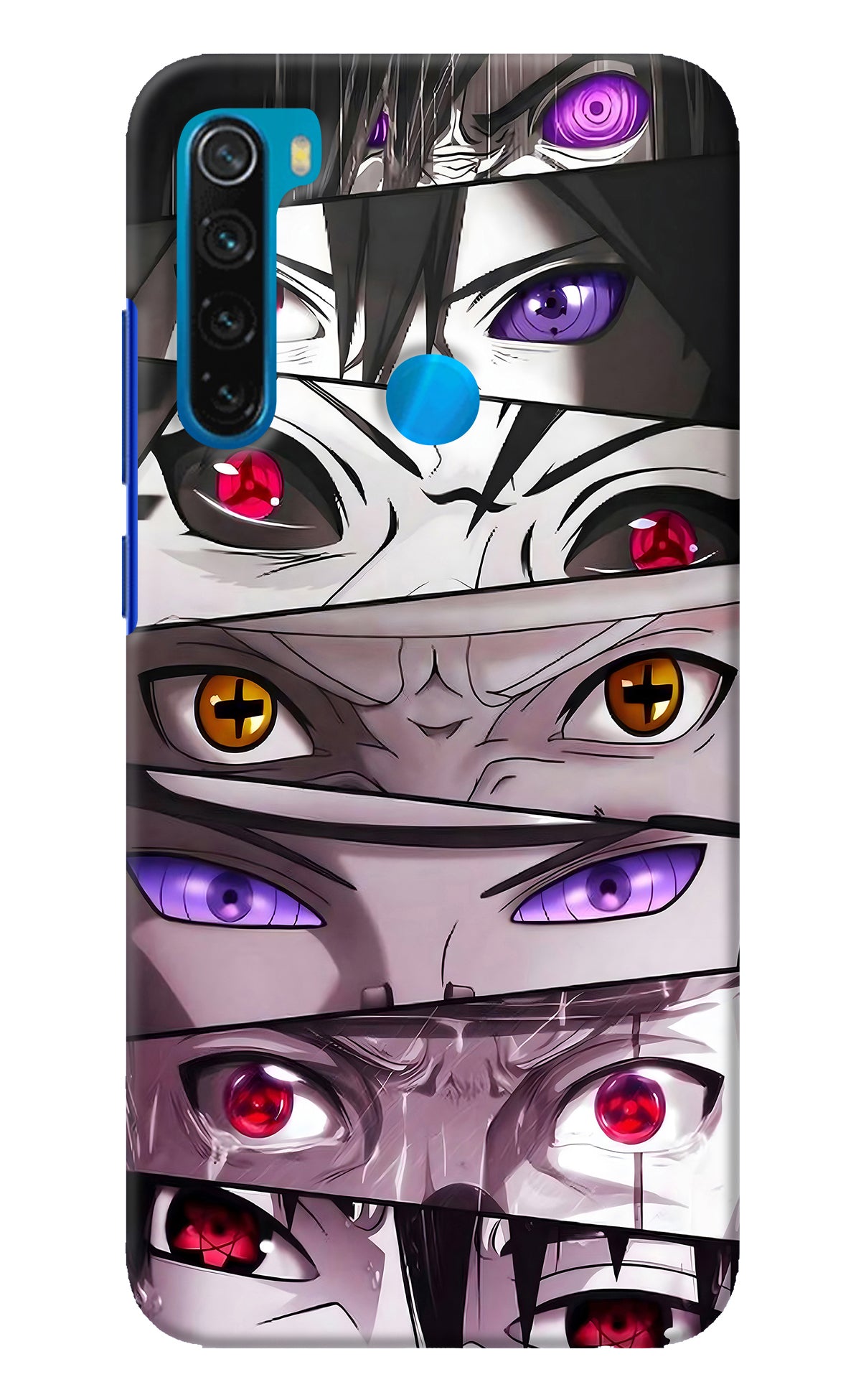 Naruto Anime Redmi Note 8 Back Cover