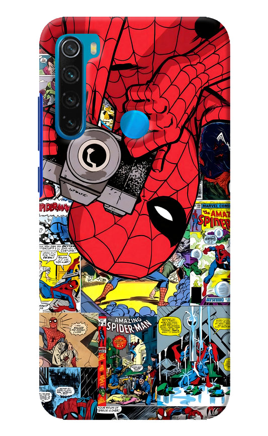Spider Man Redmi Note 8 Back Cover