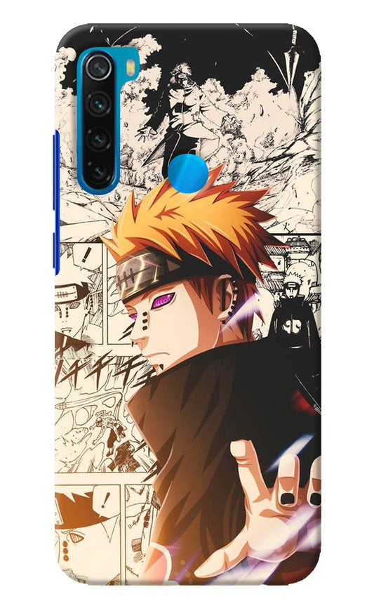 Pain Anime Redmi Note 8 Back Cover