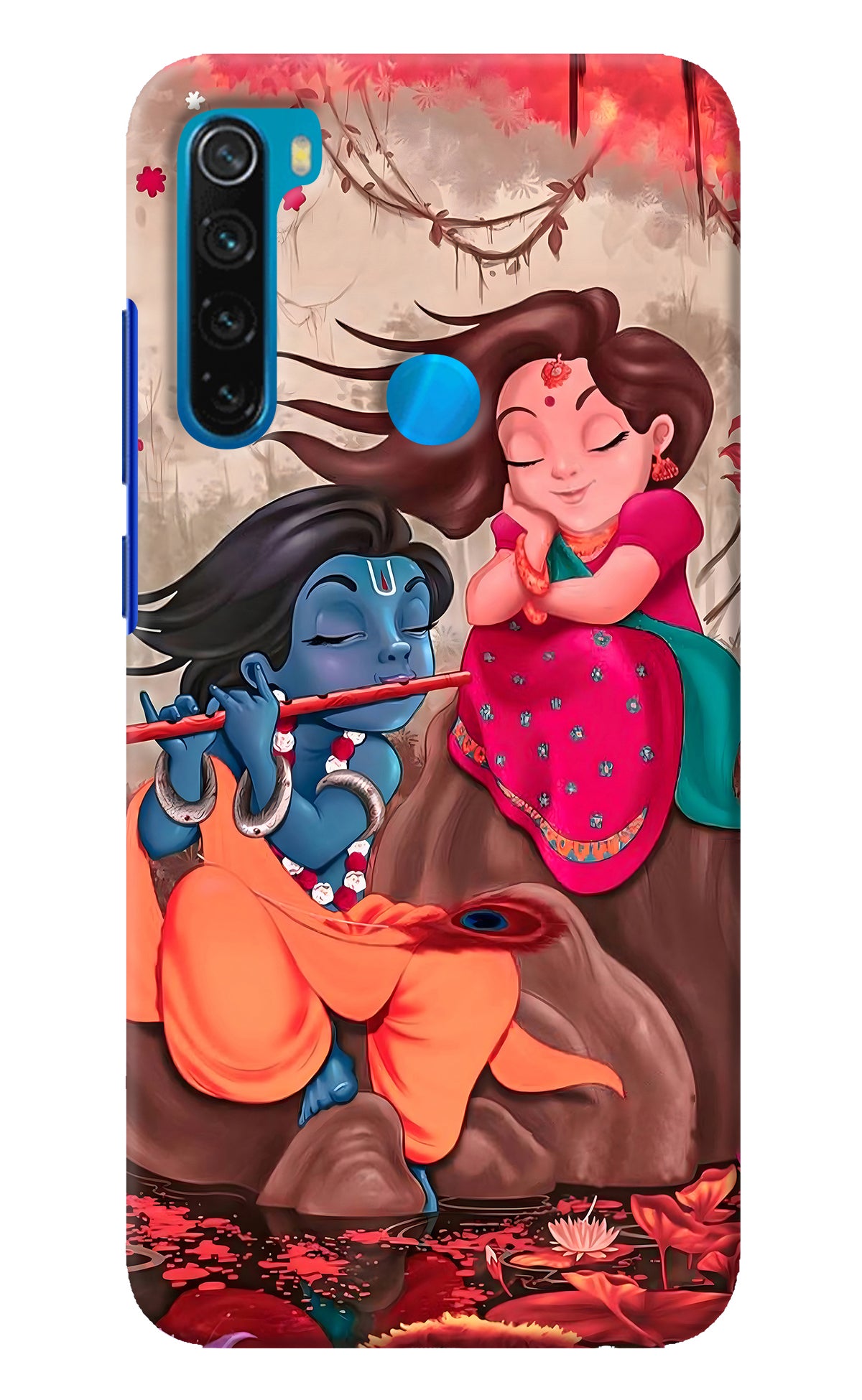 Radhe Krishna Redmi Note 8 Back Cover