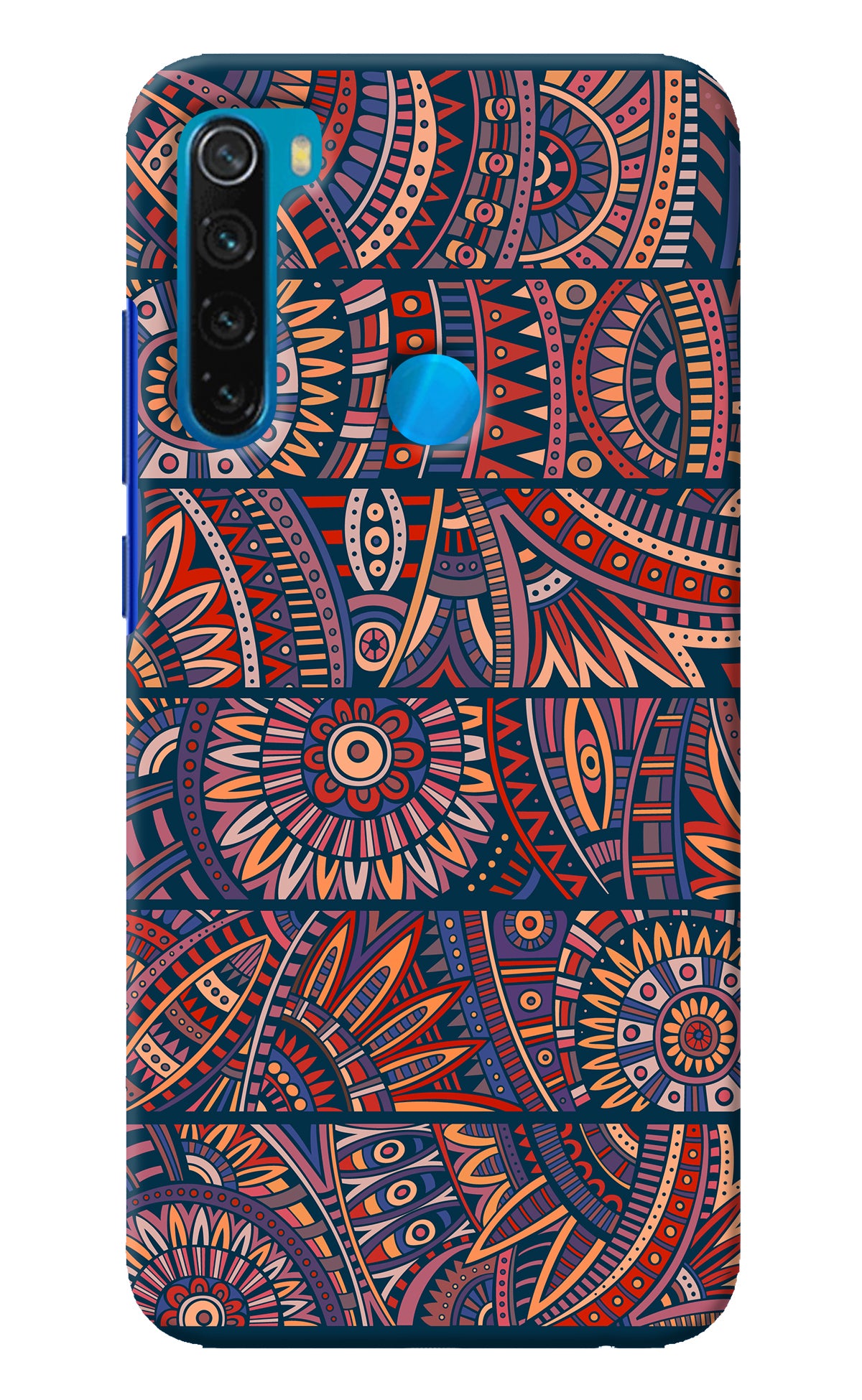 African Culture Design Redmi Note 8 Back Cover