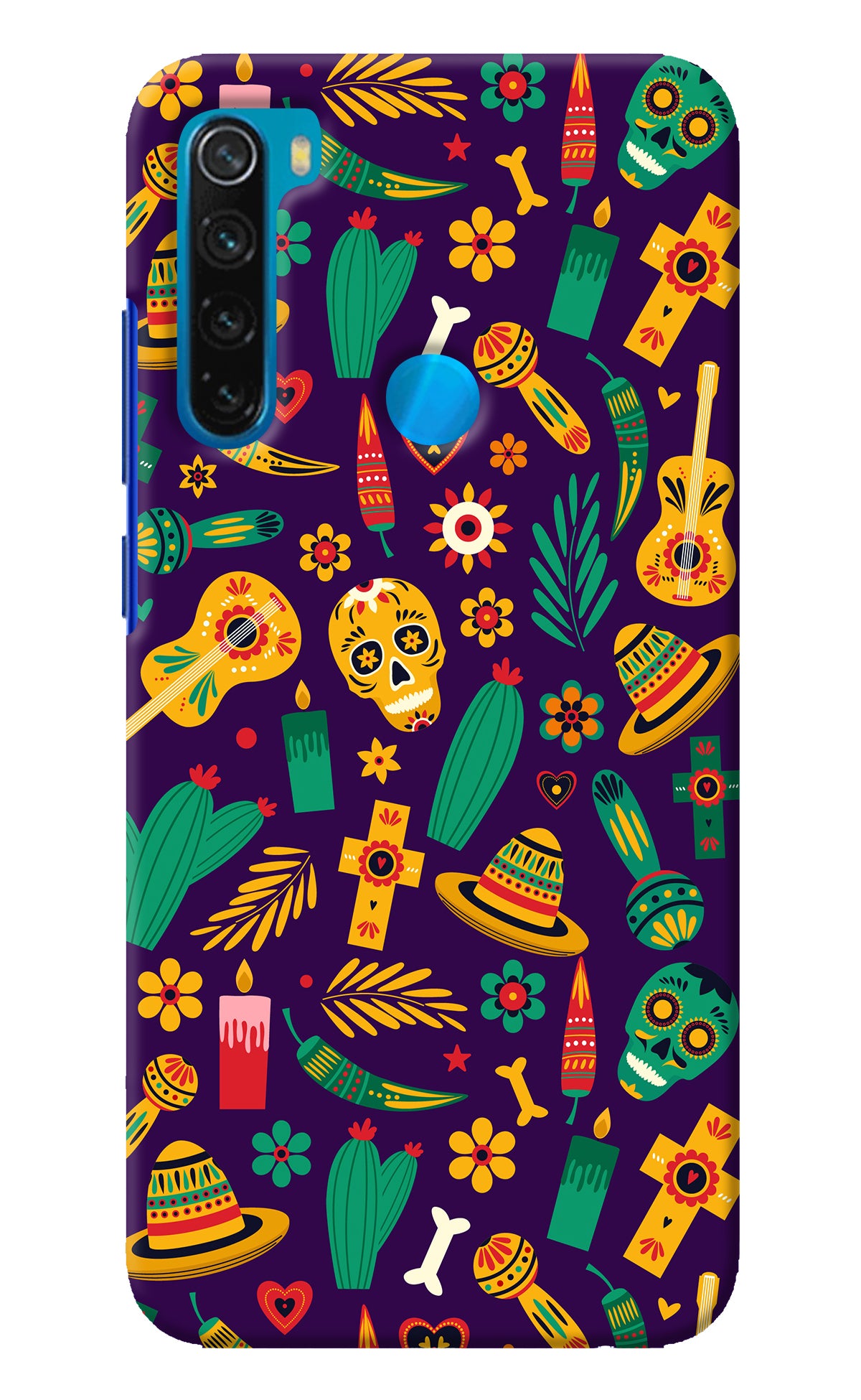 Mexican Artwork Redmi Note 8 Back Cover