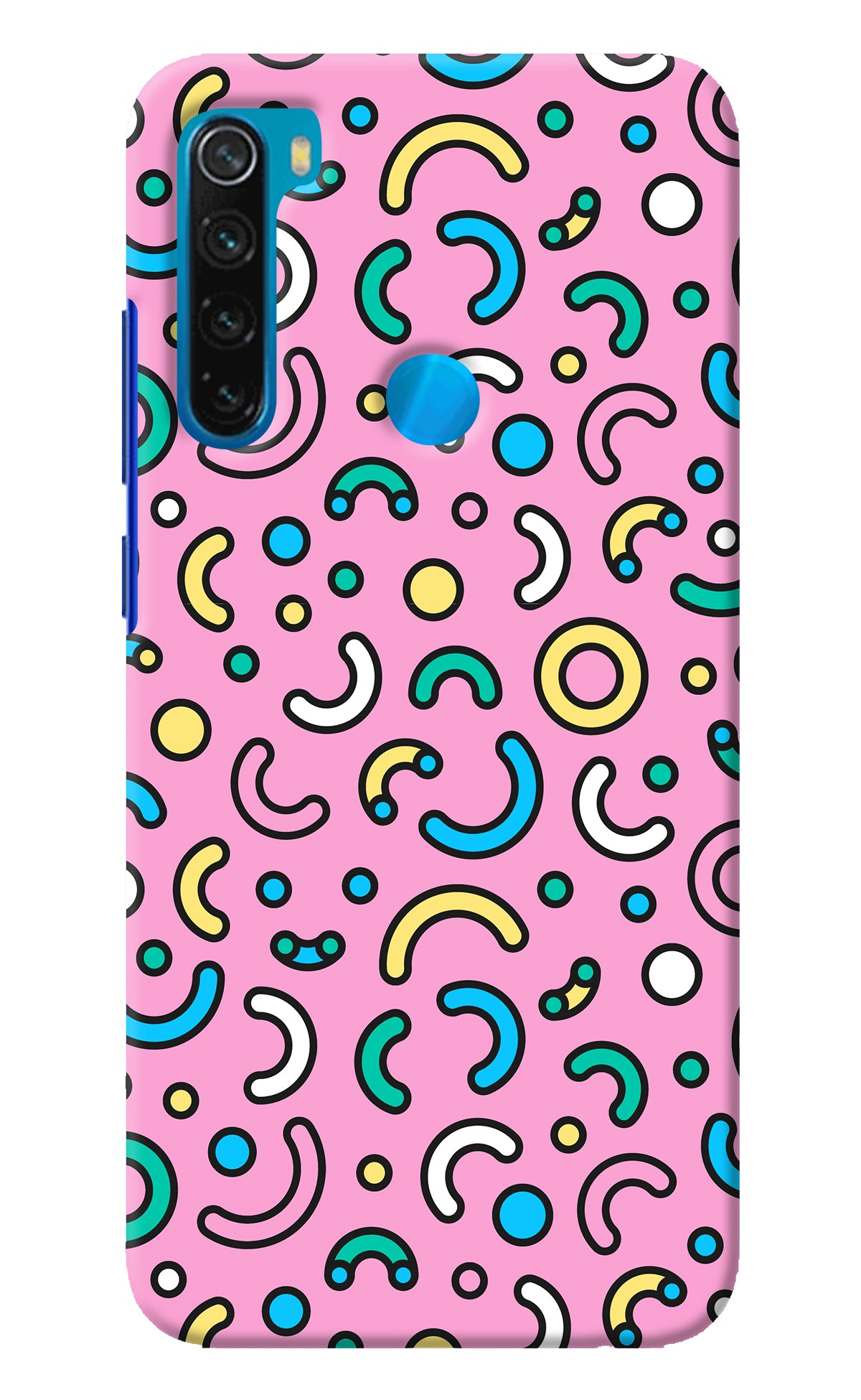 Memphis Design Redmi Note 8 Back Cover