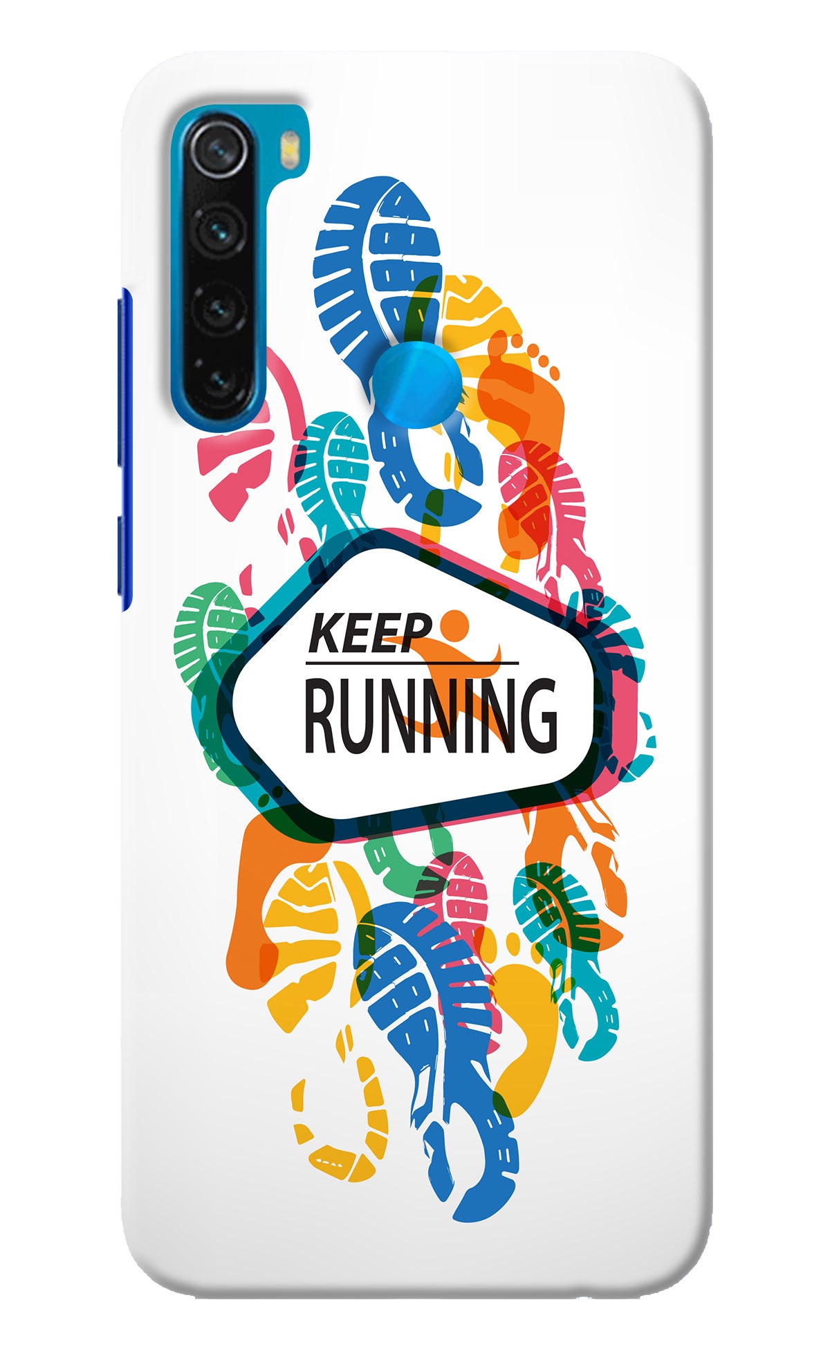 Keep Running Redmi Note 8 Back Cover