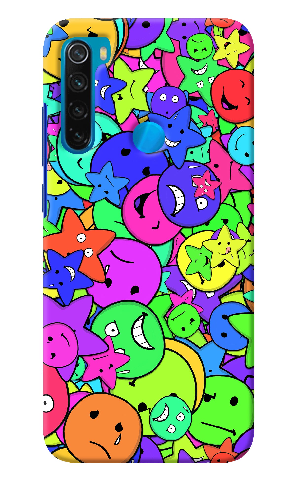 Fun Doodle Redmi Note 8 Back Cover