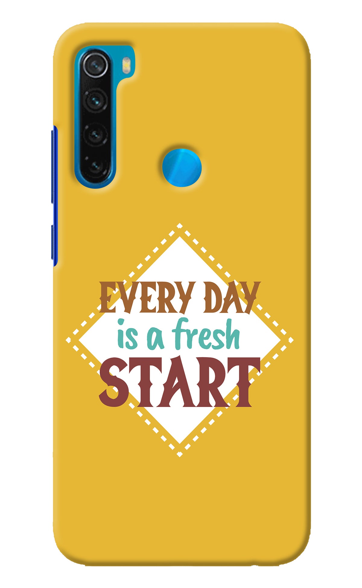 Every day is a Fresh Start Redmi Note 8 Back Cover