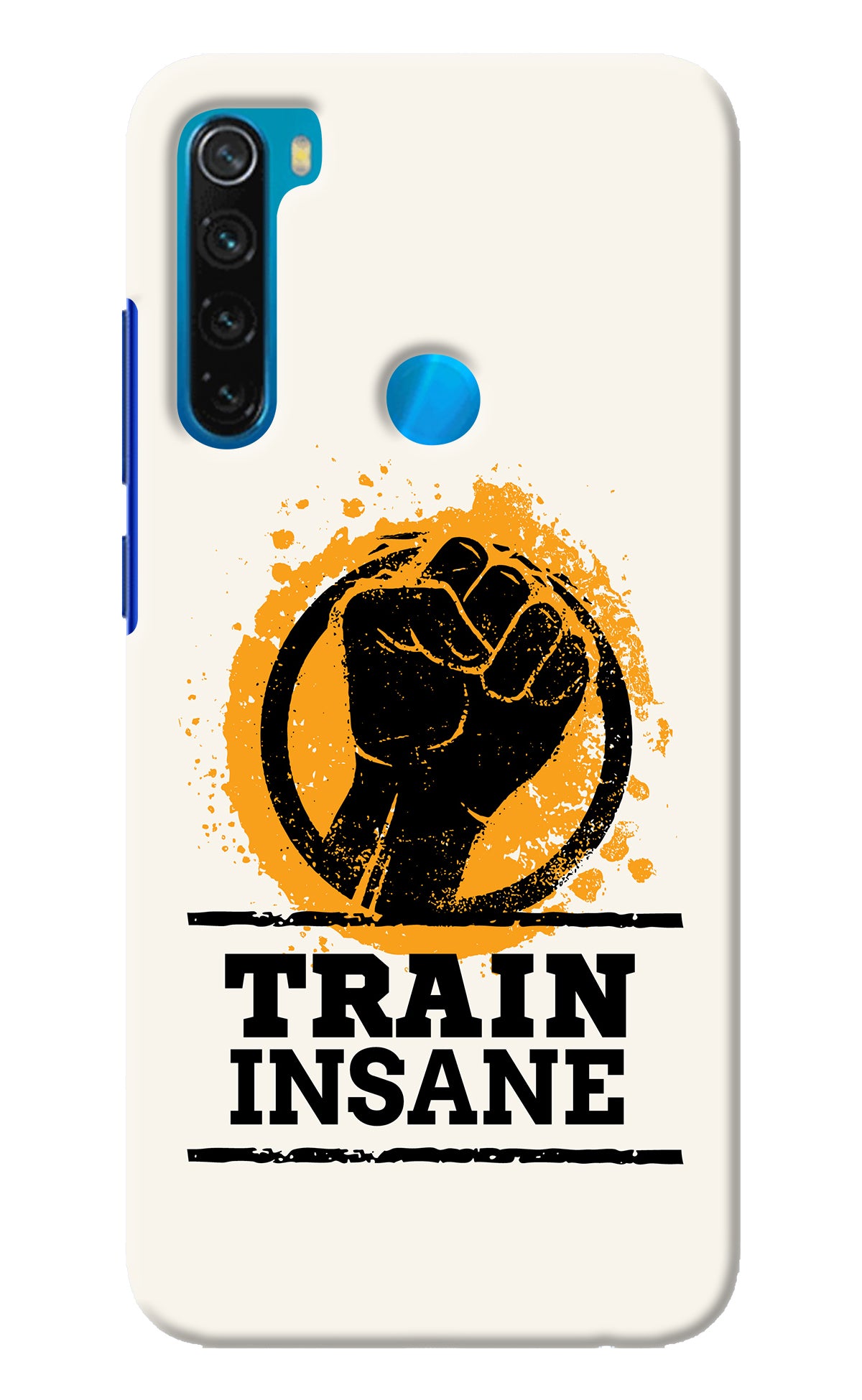 Train Insane Redmi Note 8 Back Cover
