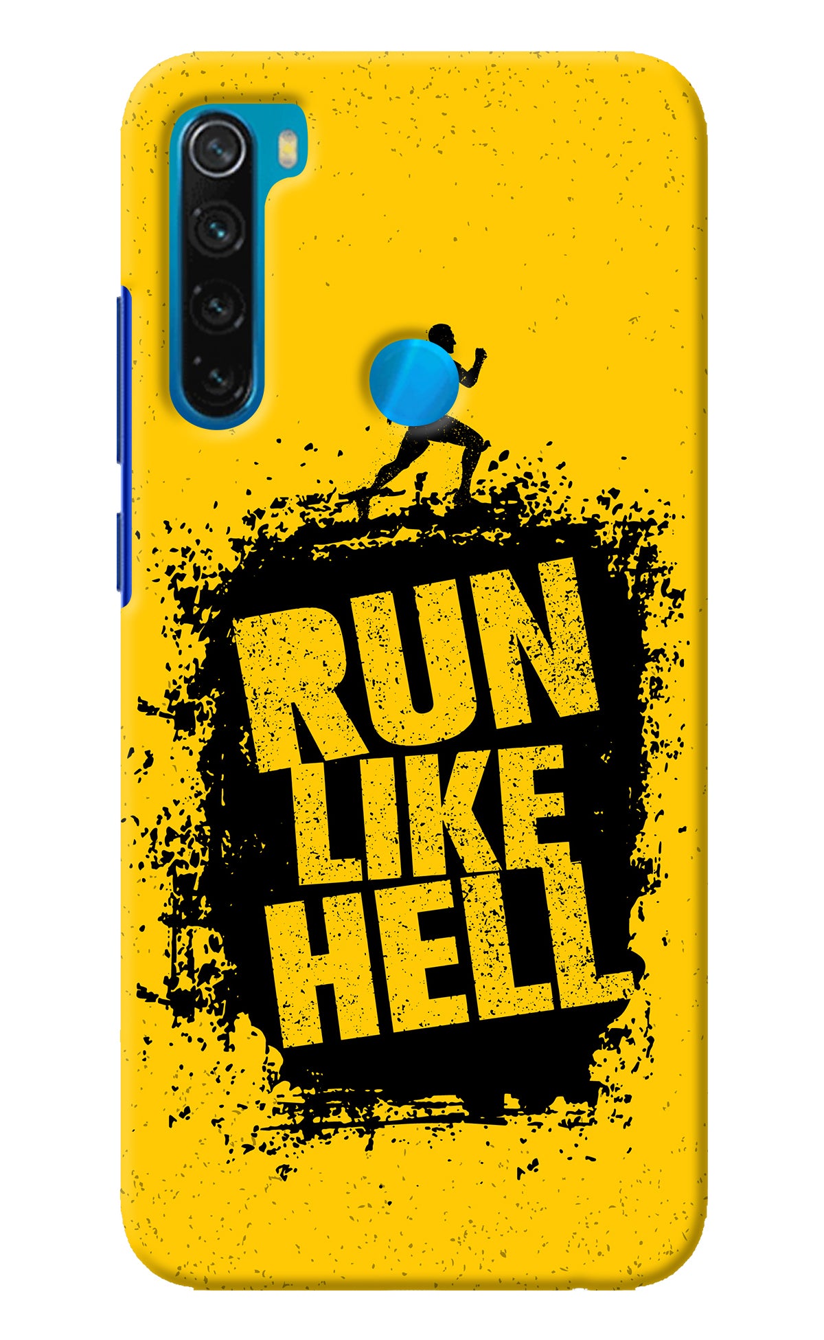 Run Like Hell Redmi Note 8 Back Cover