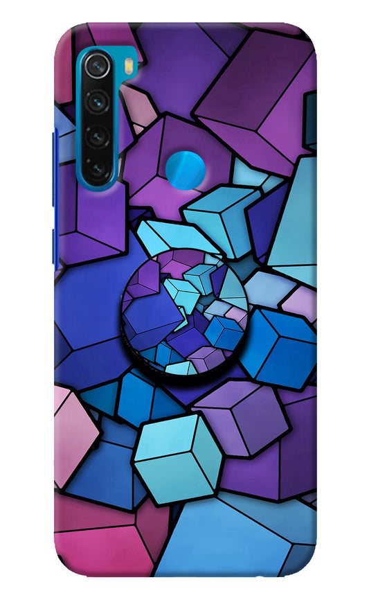 Cubic Abstract Redmi Note 8 Pop Case