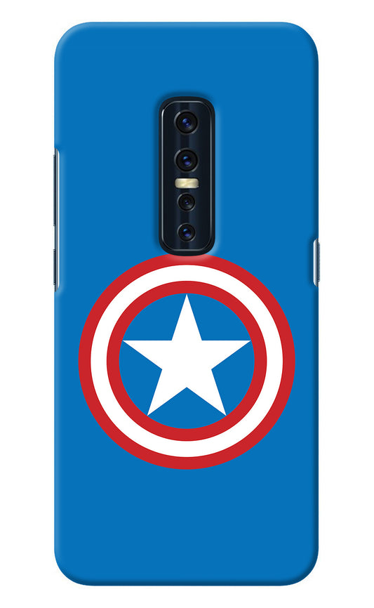 Captain America Logo Vivo V17 Pro Back Cover