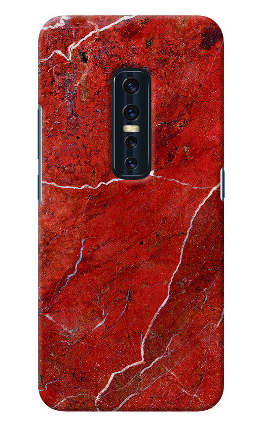 Red Marble Design Vivo V17 Pro Back Cover