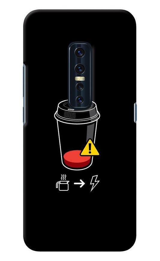 Coffee Vivo V17 Pro Back Cover