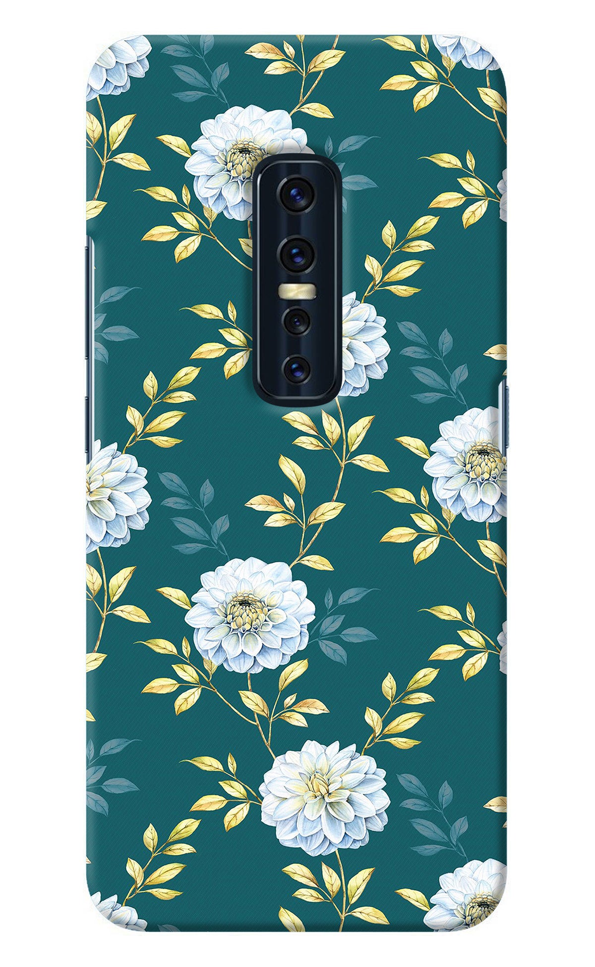 Flowers Vivo V17 Pro Back Cover