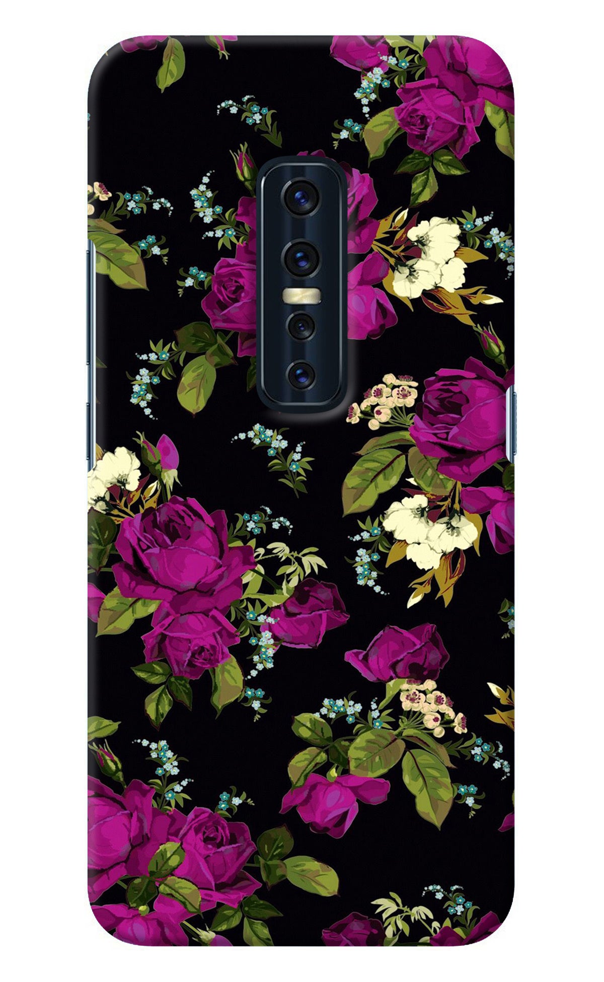 Flowers Vivo V17 Pro Back Cover