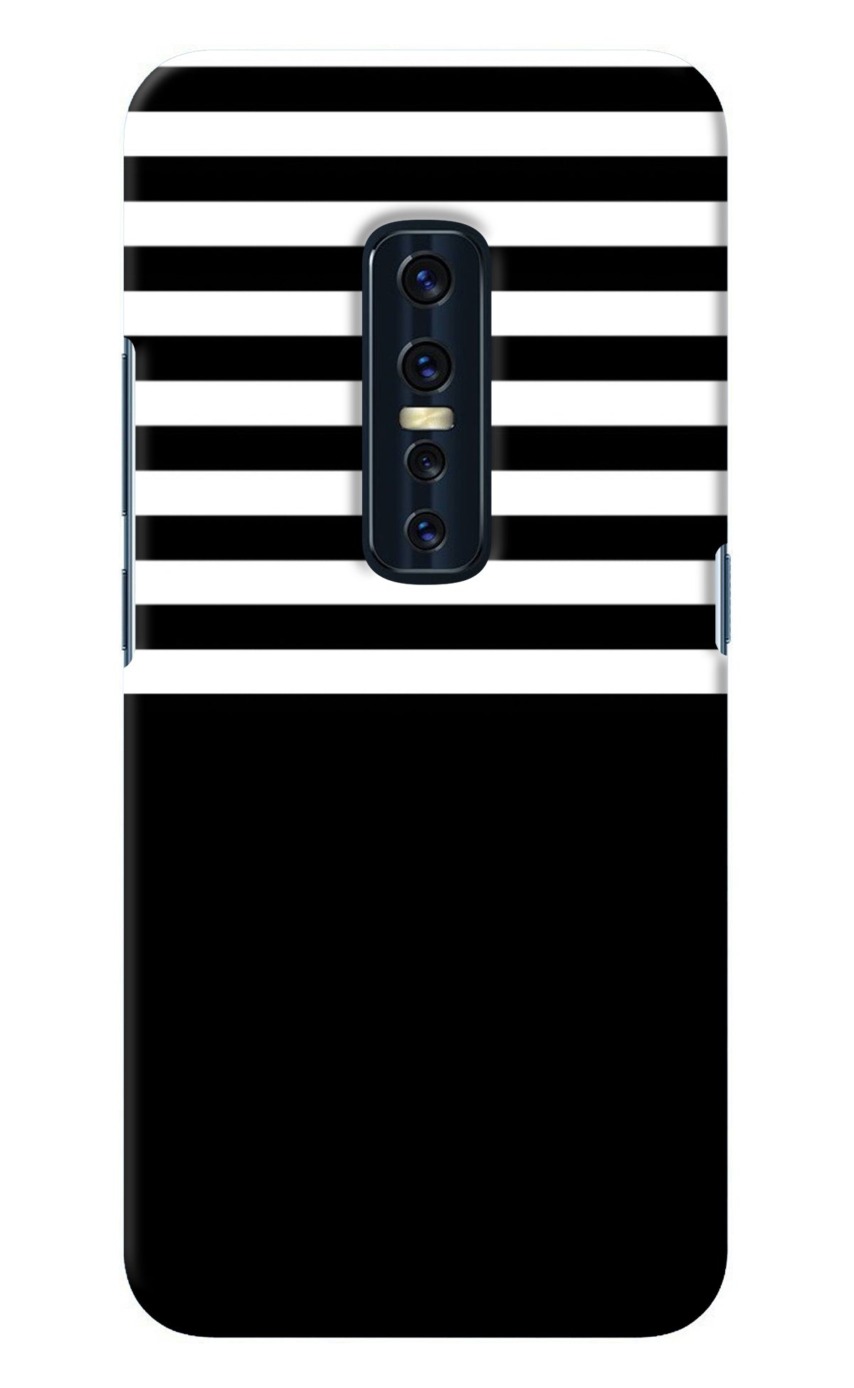 Black and White Print Vivo V17 Pro Back Cover