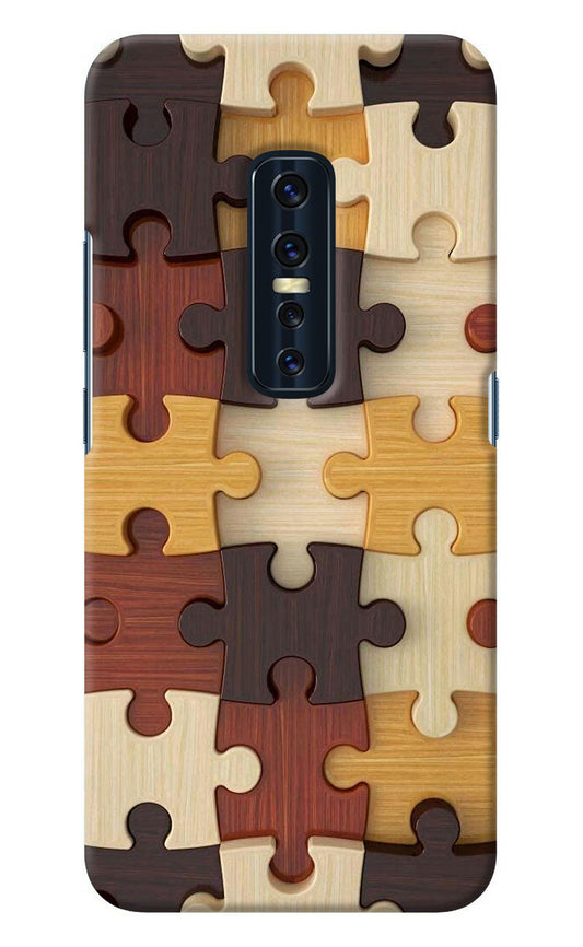 Wooden Puzzle Vivo V17 Pro Back Cover