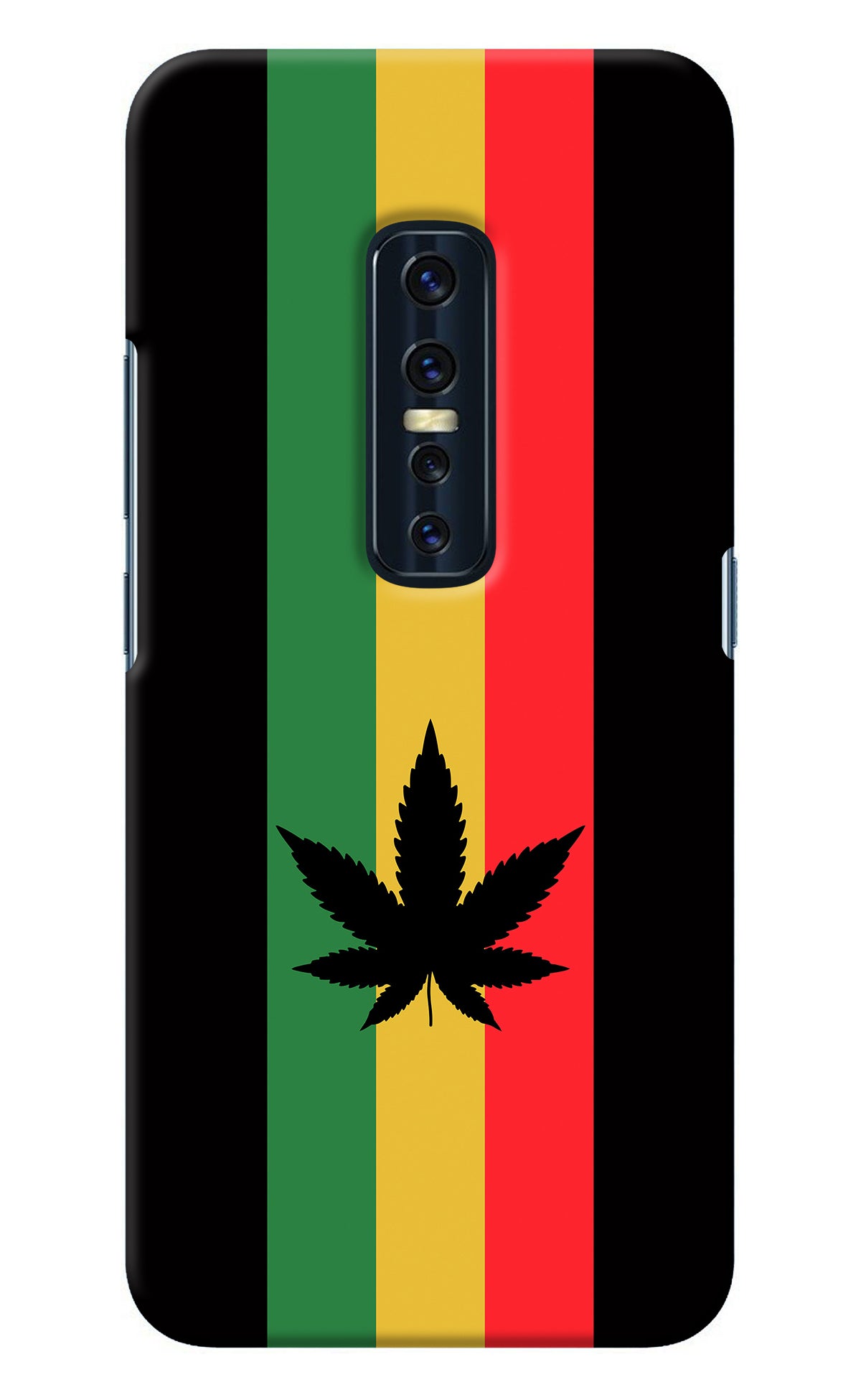 Weed Flag Vivo V17 Pro Back Cover