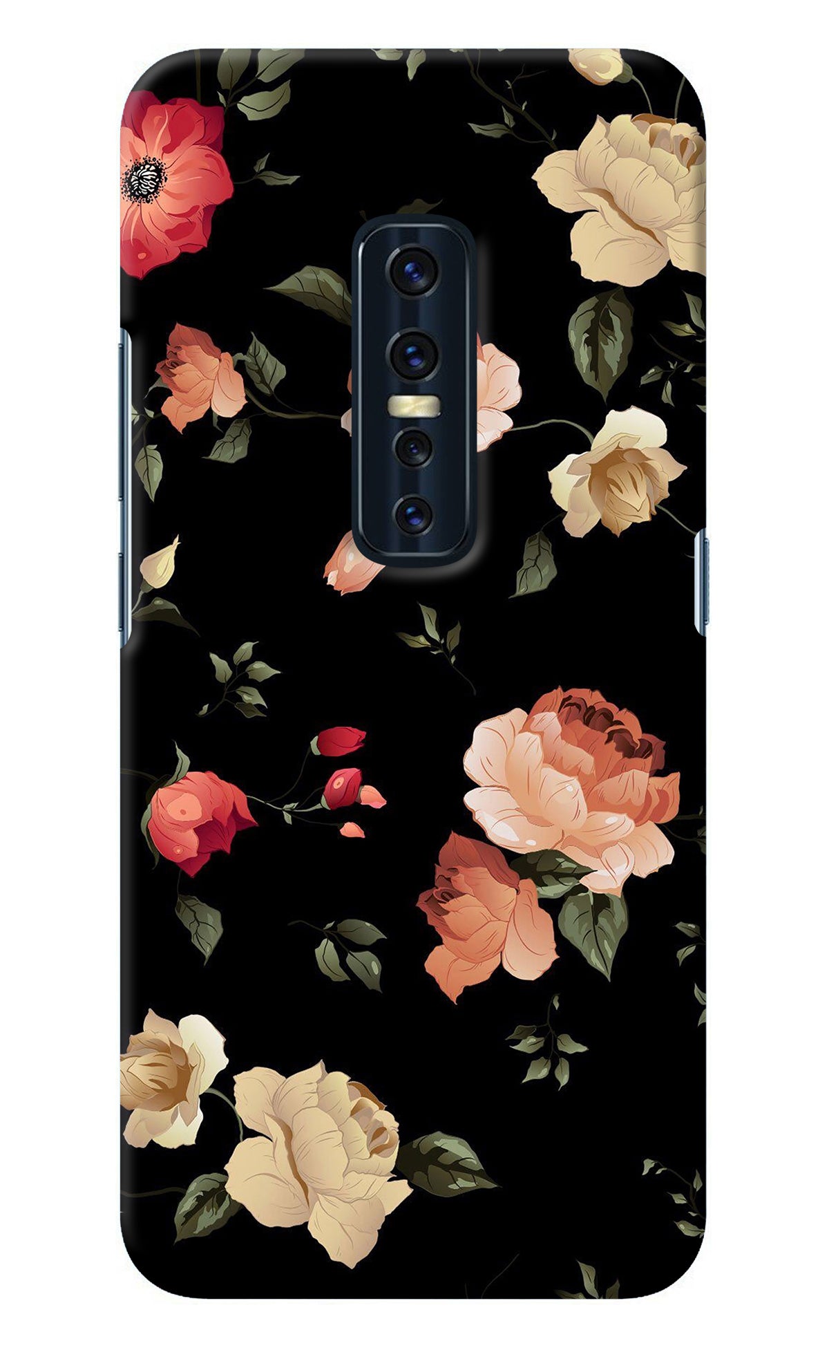 Flowers Vivo V17 Pro Back Cover