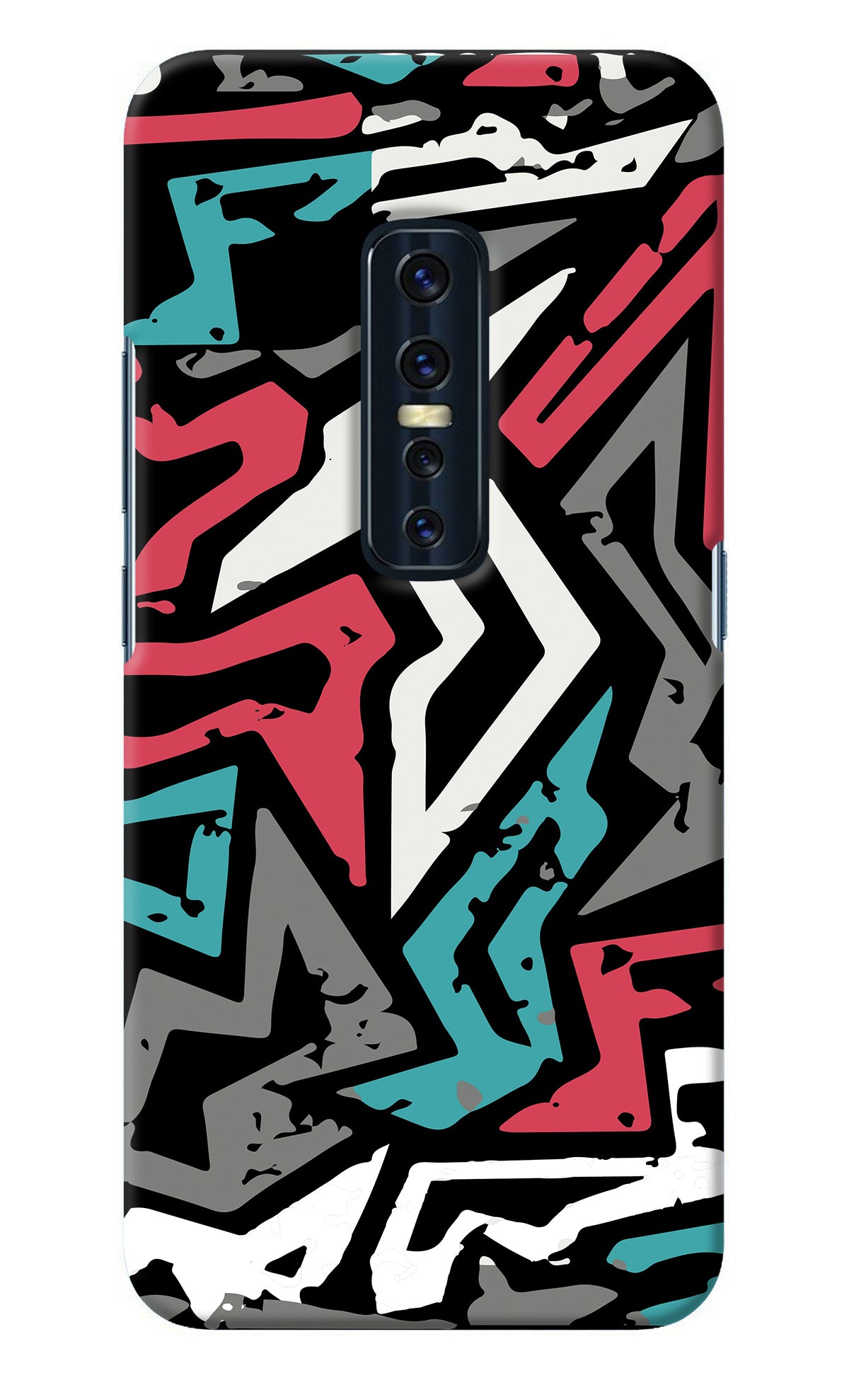 Geometric Graffiti Vivo V17 Pro Back Cover