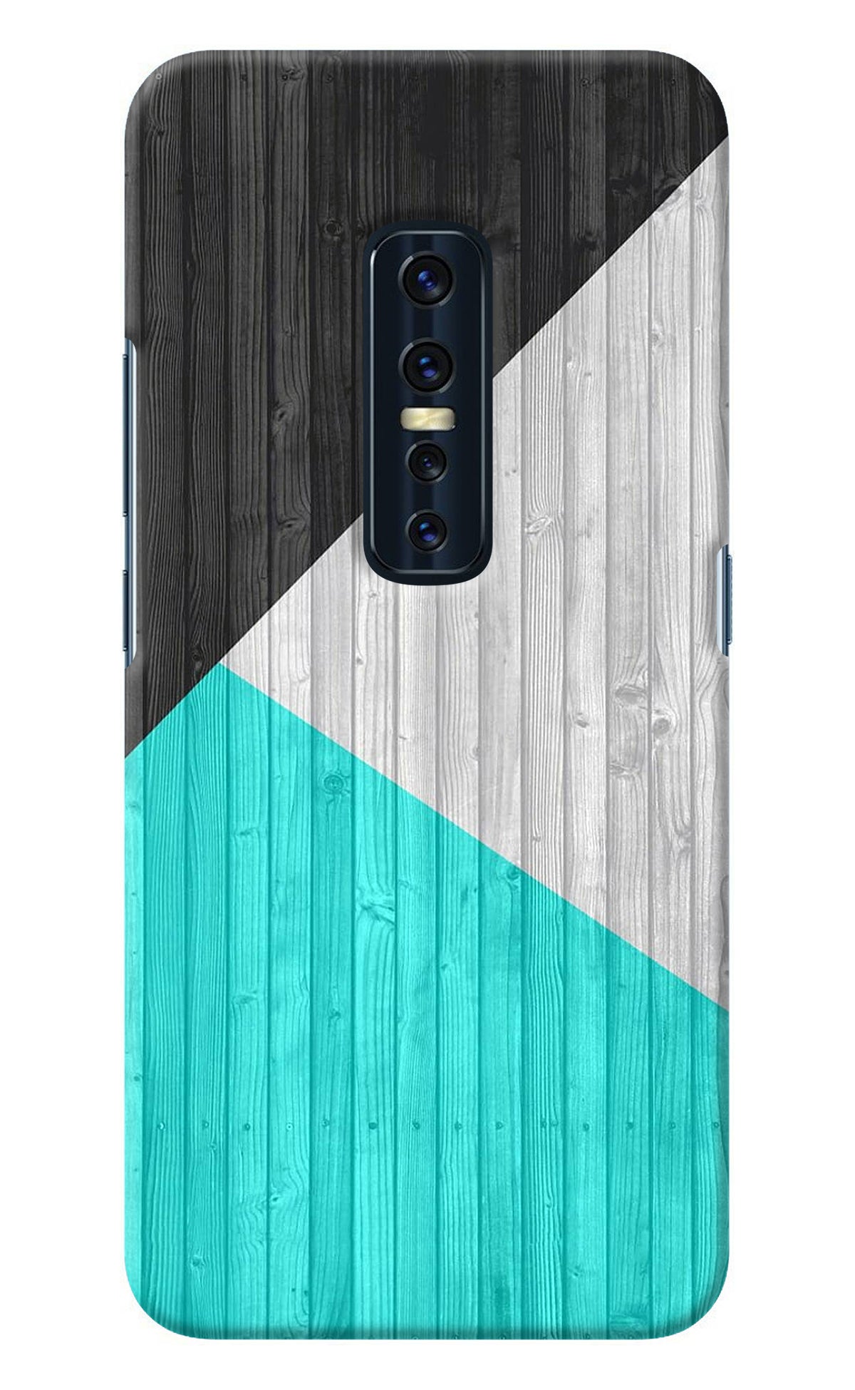 Wooden Abstract Vivo V17 Pro Back Cover