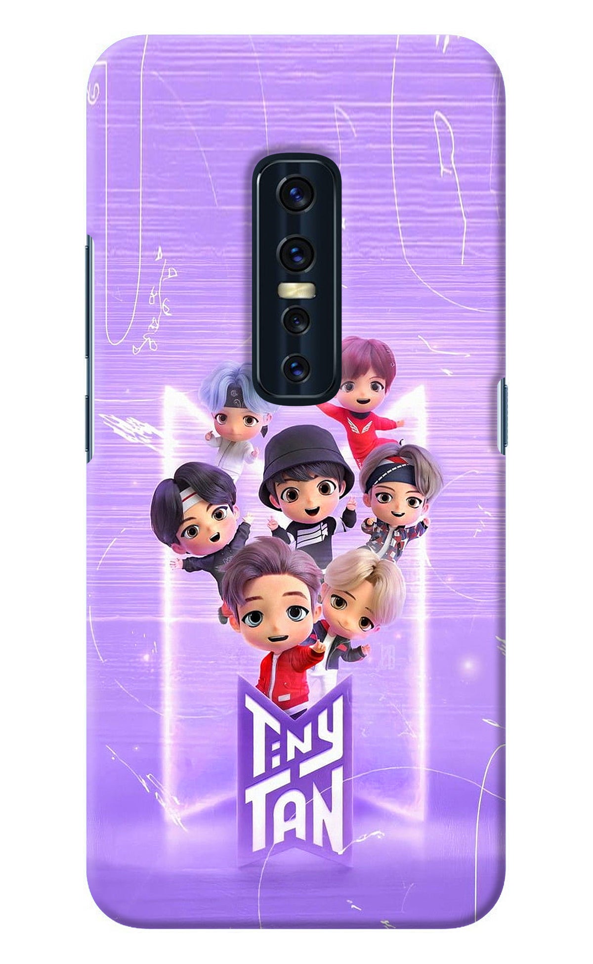 BTS Tiny Tan Vivo V17 Pro Back Cover