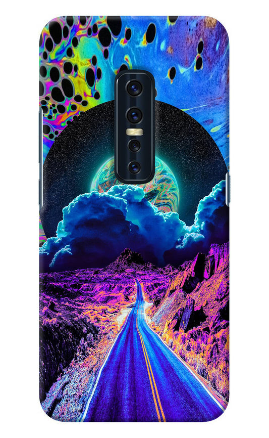 Psychedelic Painting Vivo V17 Pro Back Cover