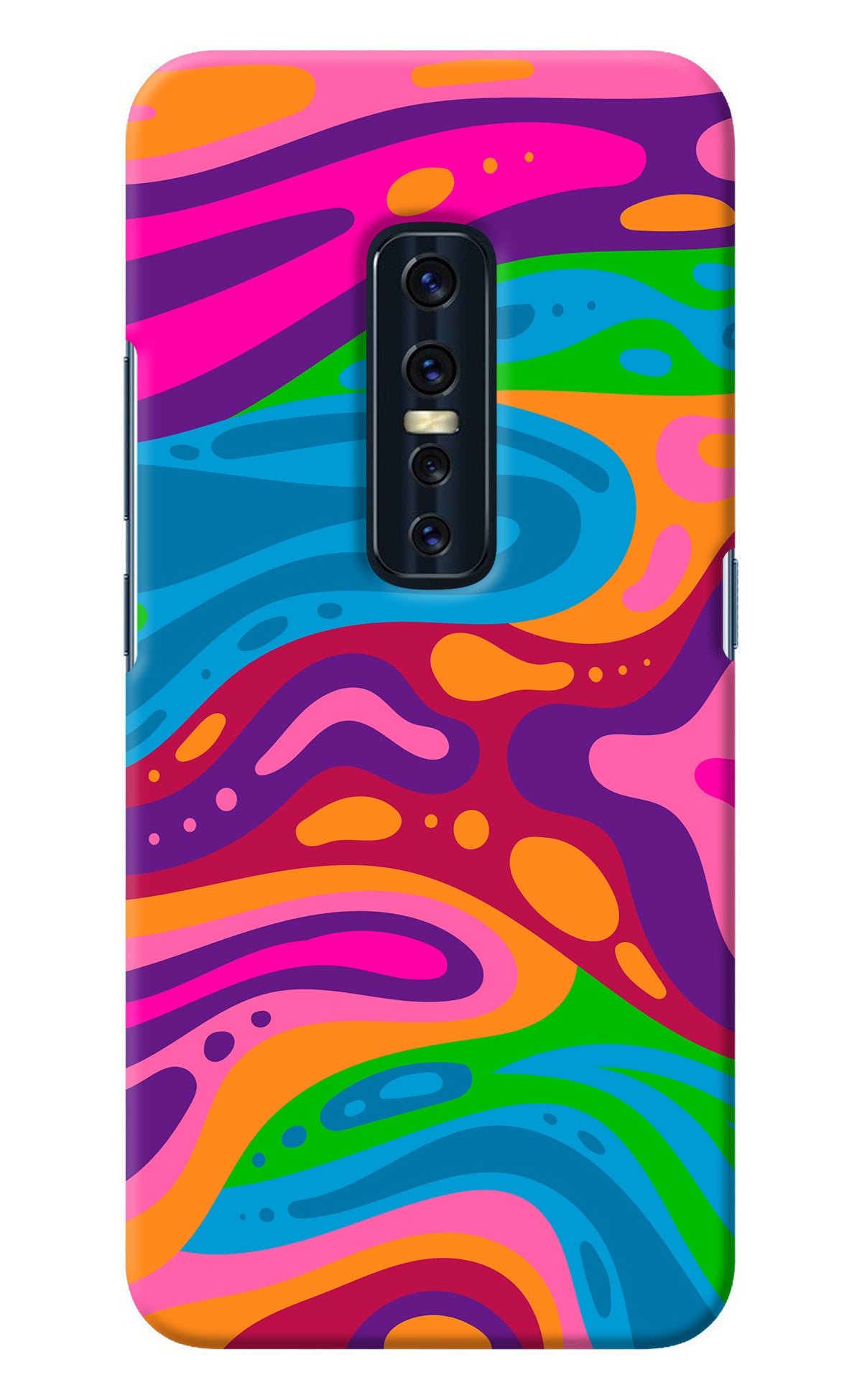 Trippy Pattern Vivo V17 Pro Back Cover