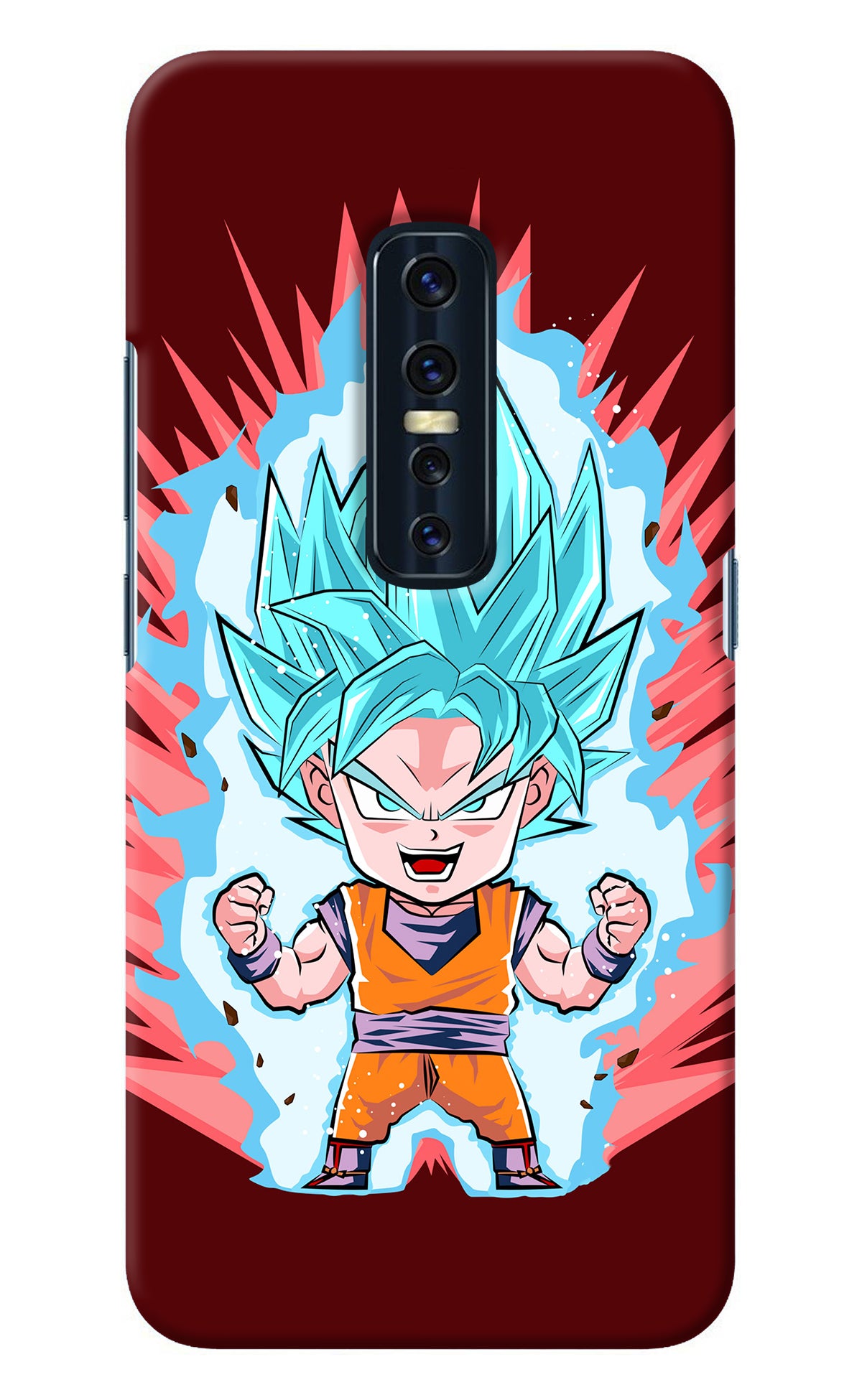 Goku Little Vivo V17 Pro Back Cover