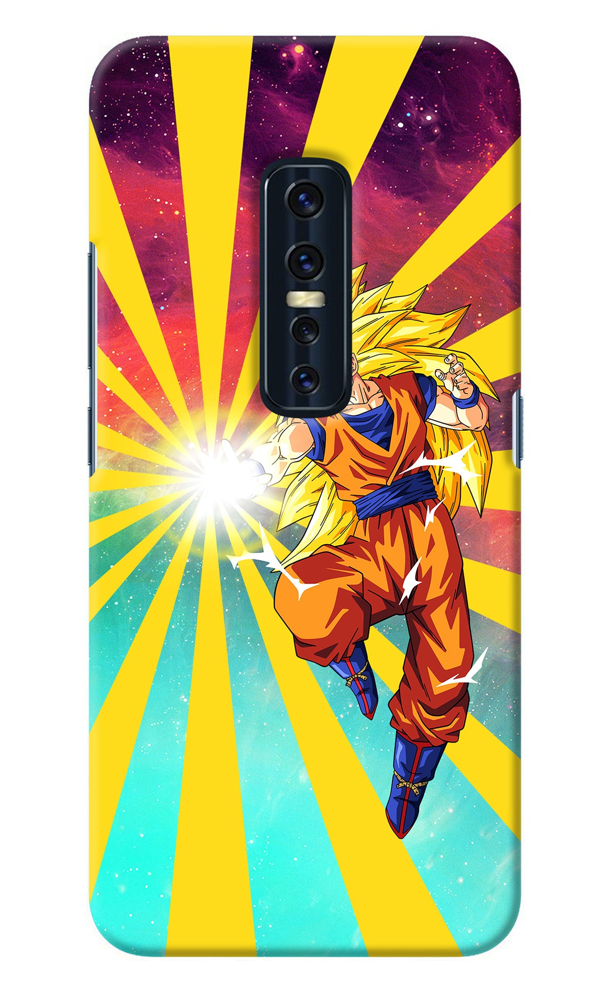 Goku Super Saiyan Vivo V17 Pro Back Cover