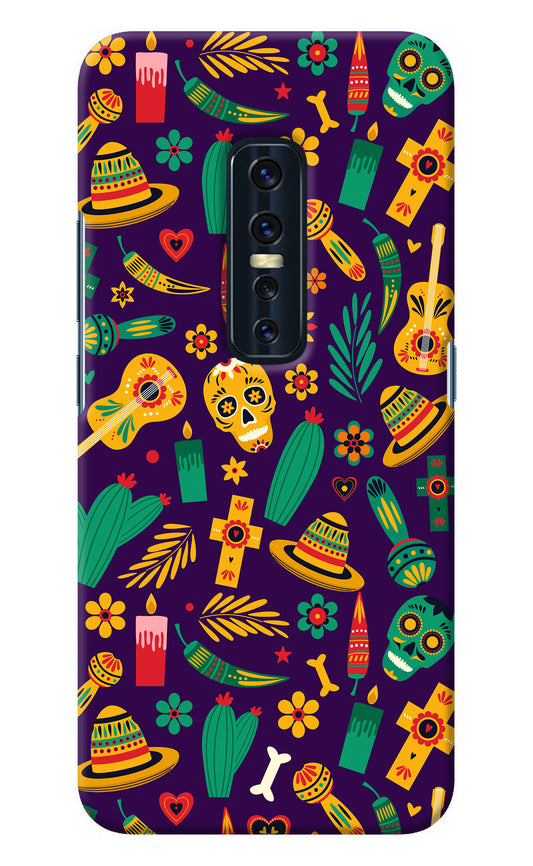 Mexican Artwork Vivo V17 Pro Back Cover