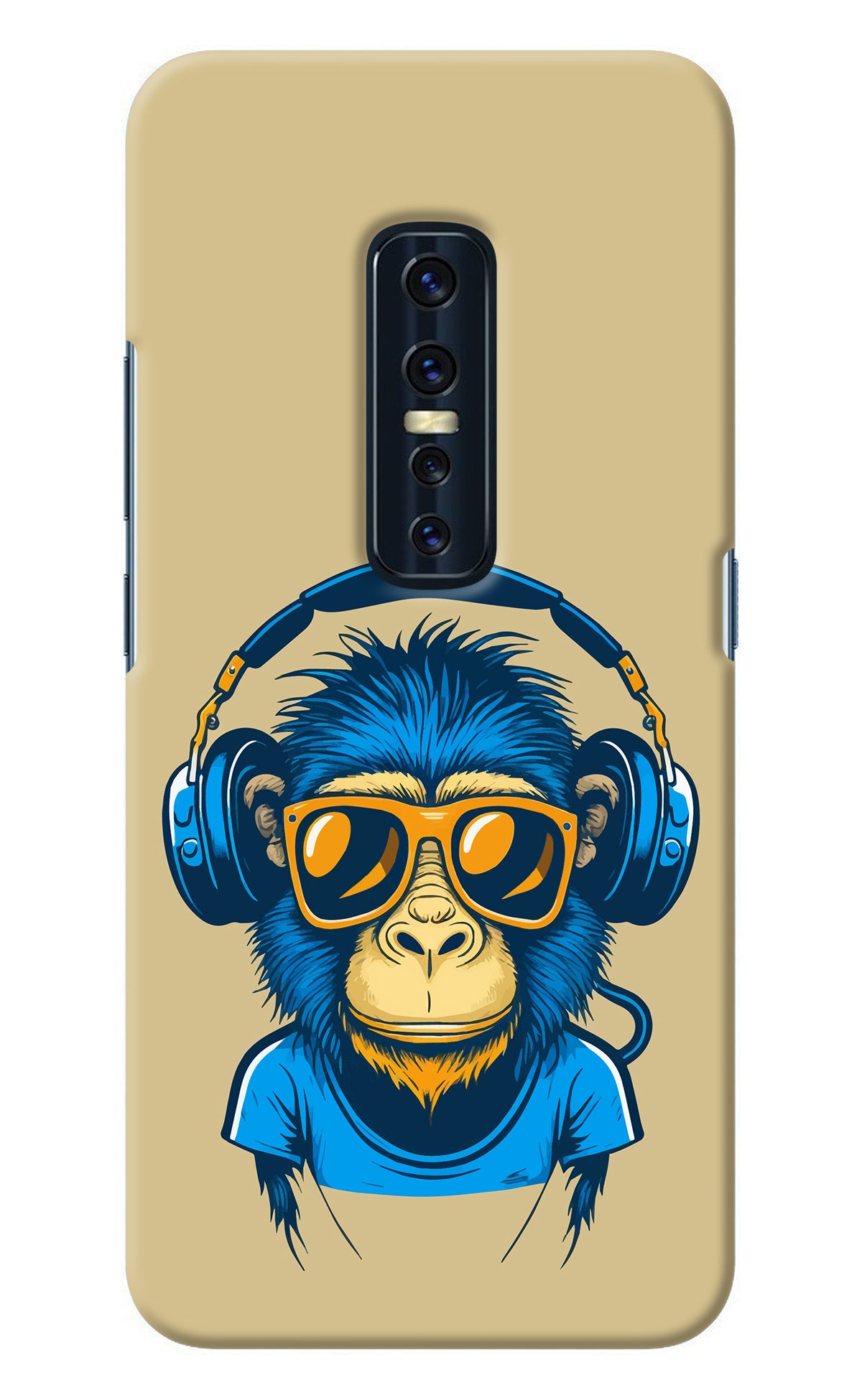 Monkey Headphone Vivo V17 Pro Back Cover