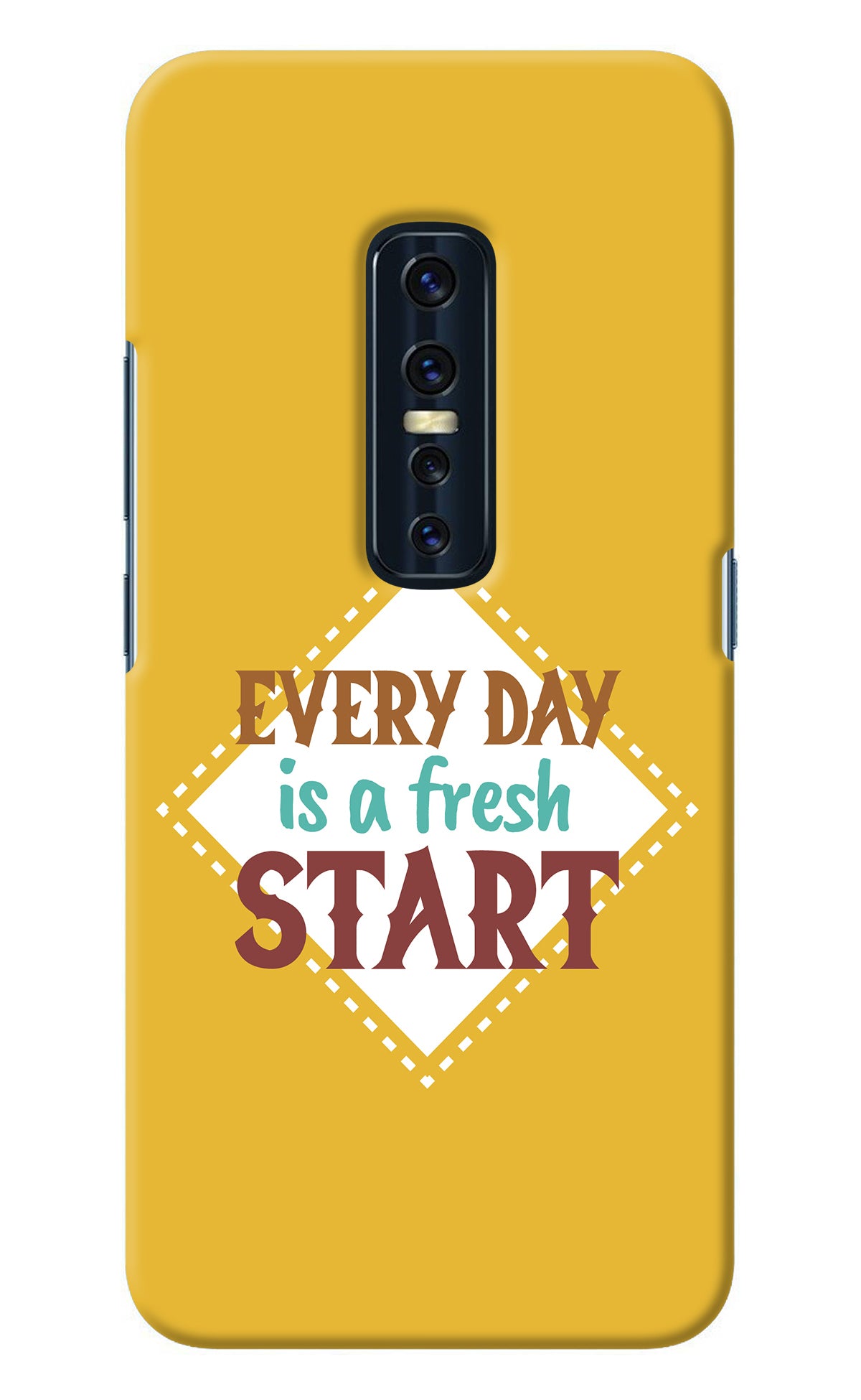 Every day is a Fresh Start Vivo V17 Pro Back Cover