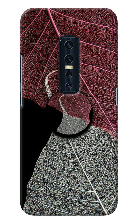 Leaf Pattern Vivo V17 Pro Pop Case